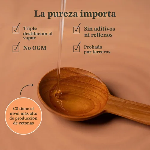 Vista 7 de Bulletproof Brain Octane Suplemento a base de aceite para el cerebro - 16 oz (paquete de 2) Aceite de coco 100% puro, suplemento energético keto