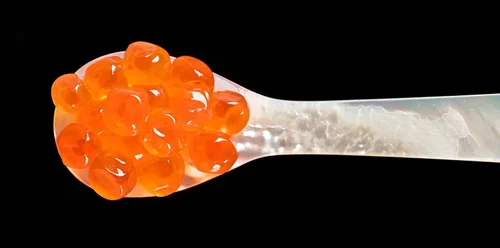 Vista 3 de Caviar de huevas de salmón de Alaska