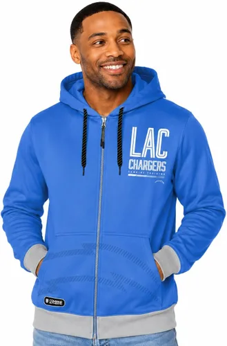 Vista 25 de Outerstuff NFL - Sudadera con capucha para hombre con cremallera completa en colores del