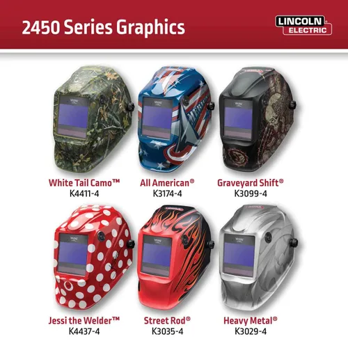 Vista 5 de Casco de soldadura VIKING 3350 All American de Lincoln Electric