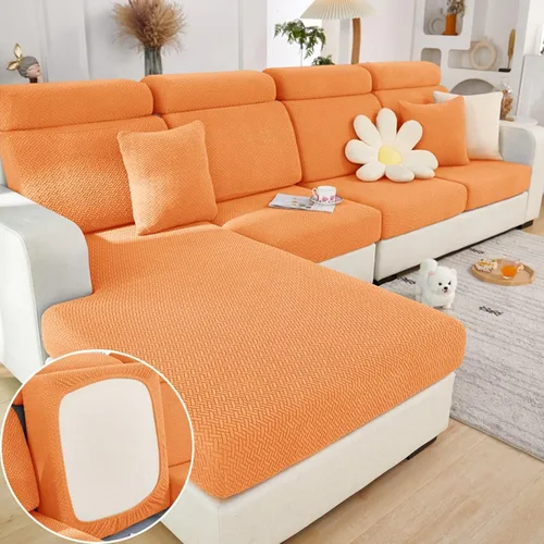 Vista 35 de Fundas de cojín para sofá, fundas de cojín lavables para mascotas, funda protectora elástica antideslizante para muebles
