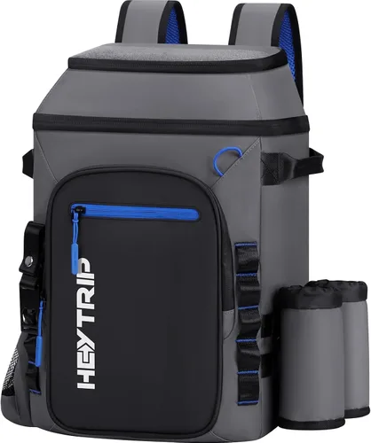 Vista 14 de Heytrip Backpack Cooler Insulated Waterproof Leakproof Lunch Bag 36/54 Cans Blanco