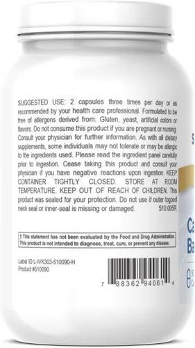 Vista 4 de Candida Balance - Apoyo natural para los niveles de levadura - Suplemento intestinal, sinusal y del sistema inmunológico - 90 cápsulas
