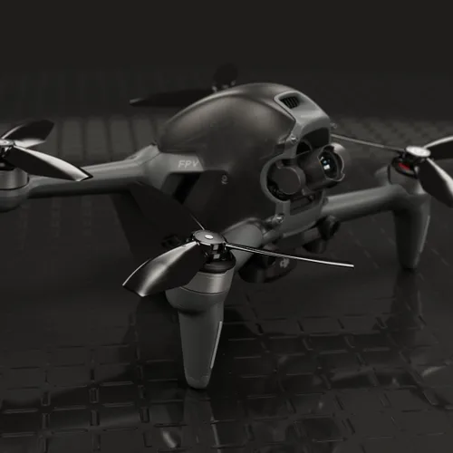 Vista 5 de Master Airscrew Hélices Ludicrous para DJI FPV - Negro, 4 piezas
