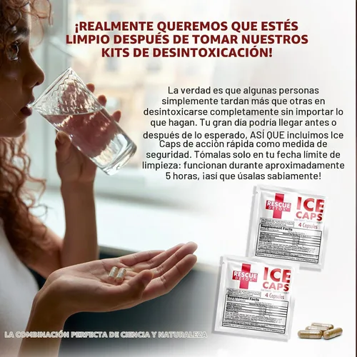 Vista 5 de Desintoxicante Rescue Detox permanente para 5 días de Applied Sciences (ciencias aplicadas).