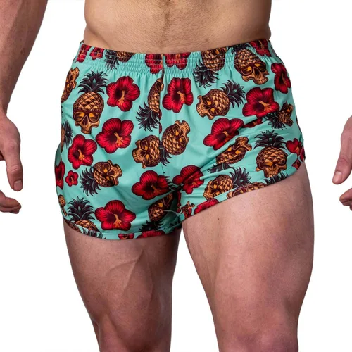 Vista 5 de Combat Iron Ranger - Calzones Silkies para hombre, pantalones cortos de correr para hombre, pantalones cortos de 2.5 pulgadas, pantalones cortos