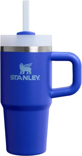 Vista 91 de STANLEY Quencher H2.0 Vaso Térmico con asa y pajilla, 64 onzas, tapa Flowstate de 3 posiciones, gran capacidad para viajes y deportes, vaso de acero