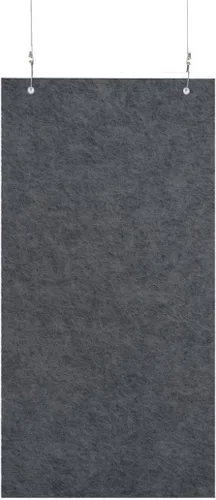 Vista 24 de Versare Baffles acústicos colgantes SoundSorb Material de amortiguación de sonido Colgado de techo Diseño moderno Paneles SoundSorb beige