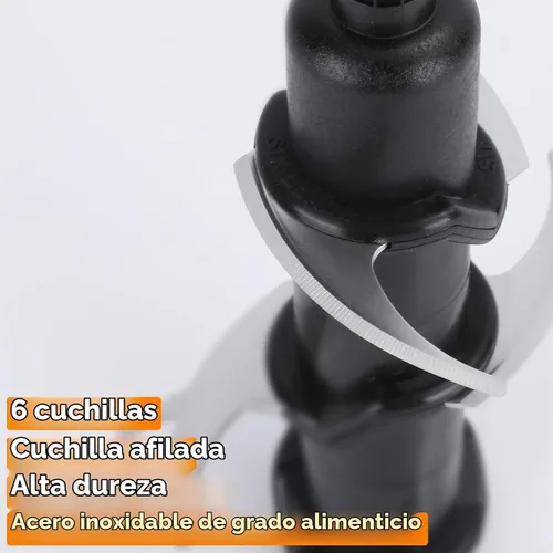 Vista 4 de Cuchilla de repuesto para licuadora Ninja, 6 cuchillas Ninja Blender piezas de repuesto compatibles con Nin-ja Kitchen System 1100 para Ni-nja 72 oz