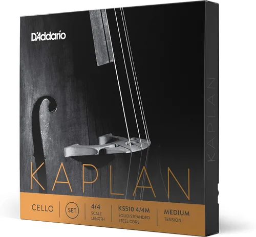 Vista 10 de D'Addario Kaplan - Cuerda única para violonchelo A - KS511 4/4M - Cuerdas para violonchelo - Escala 4/4, tensión media