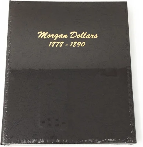 Vista 8 de Dansco Álbum de monedas del dólar de Morgan US 1878 - 1890 #7178