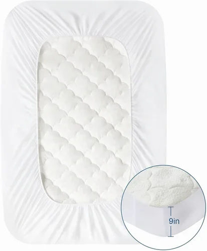 Vista 6 de Funda de cama de viaje para niños pequeños, impermeable, compatible