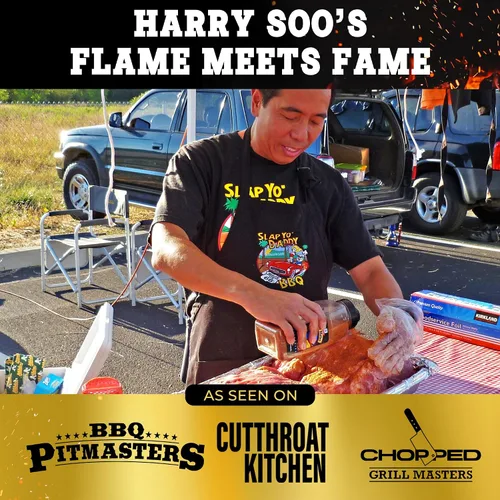 Vista 6 de Slap Yo Daddy Salsa BBQ Carolina Tangy - Salsa BBQ Carolina de Pitmaster Harry Soo - Sabor a base de vinagre picante y dulce para asar y sumergir