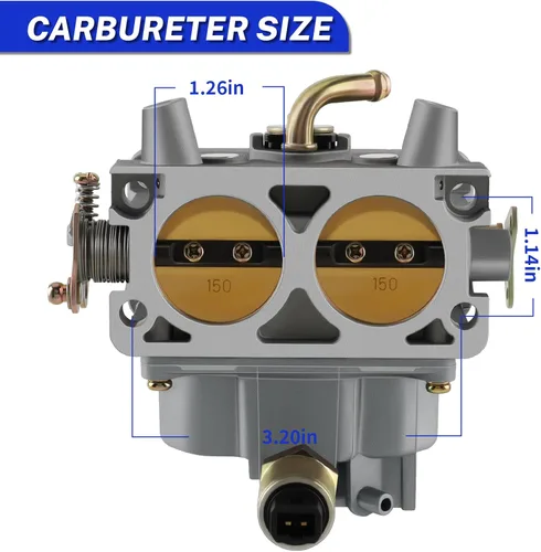 Vista 3 de Carburador MOTOALL para Generac 0K1588 Reemplaza 0G4612 0F9035 GP15000 GP17500 GT990 Carb