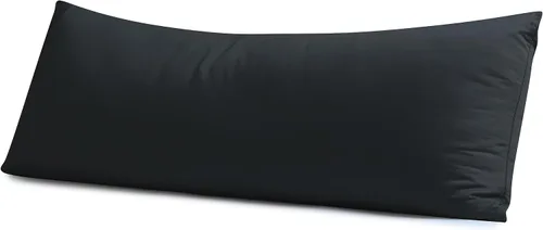 Vista 23 de Juego de 2 protectores de almohada de algodón egipcio 100%, tejido satinado de 400 hilos, protectores de almohada estilo cremallera de fácil cuidado