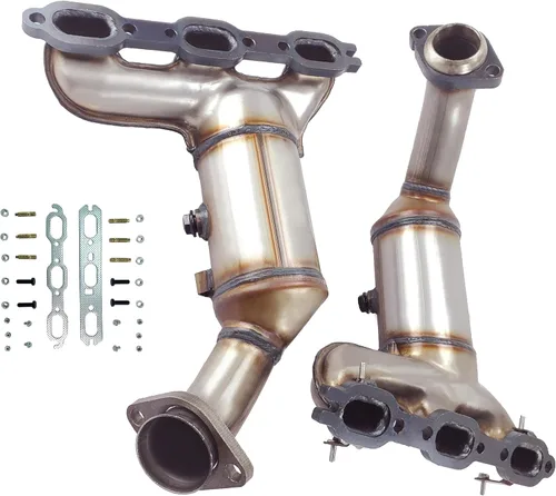 Vista 10 de Catalizador compatible con Cadillac SRX 2004-2007, Cadillac STS 2005-2007 3.6L V6 ambos lados