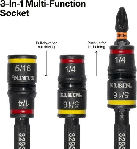 Vista 3 de Klein Tools 32516HD KNECT - Destornillador híbrido 16 en 1