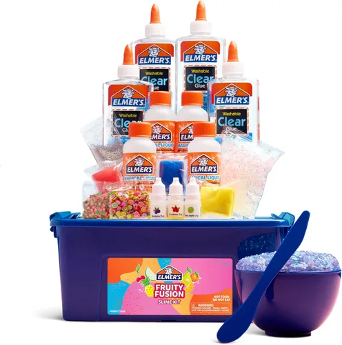Vista 13 de Elmer's Infinity and Beyond Slime Kit con personajes de Toy Story, suministros de slime, pegamento de color, slime esponjoso, kit de 10 piezas