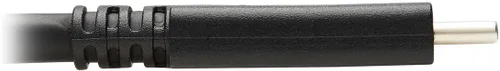 Vista 4 de Tripp Lite Cable de extensión USB-C (M/F), USB 3.2 Gen 2, Thunderbolt 3, negro, 10 Gbps, carga de entrega de energía de 60 W, 20 voltios, 3