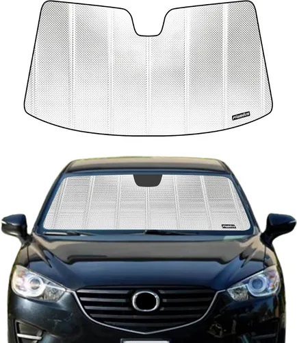 Vista 27 de Pigenius Parasol de parabrisas para Mazda CX-5 2013-2016 Parasol de ventana delantera - Salvaguardia
