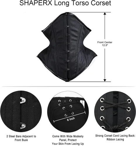 Vista 4 de SHAPERX womens Bustier