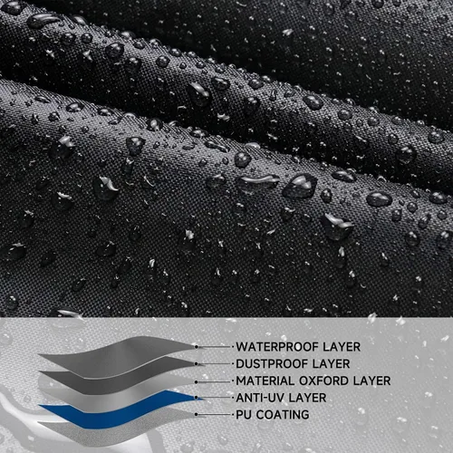 Vista 2 de Cubierta para barco 17-19 pies Fundas impermeables para barco Compatibles con bass, V-Hull y Tri-Hull, pesca y esquí, Runabout Bowrider, 17' 18' 19