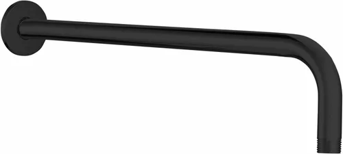 Vista 20 de Brazo de ducha Voolan con brida y cinta de teflón, brazo de cabezal de ducha extensible para cabezal de ducha fijo de baño, acero inoxidable sólido