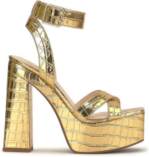 Vista 9 de Jessica Simpson Sandalias de plataforma Beasley para mujer con tacón