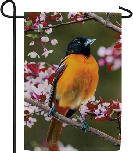 Vista 18 de A Little Rain Gnome Umbrella Garden Flag 12.5" x 18" Double Sided