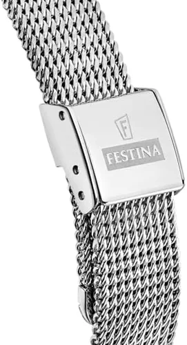 Vista 2 de Festina F203312 - Reloj analógico de cuarzo para mujer con correa de acero inoxidable