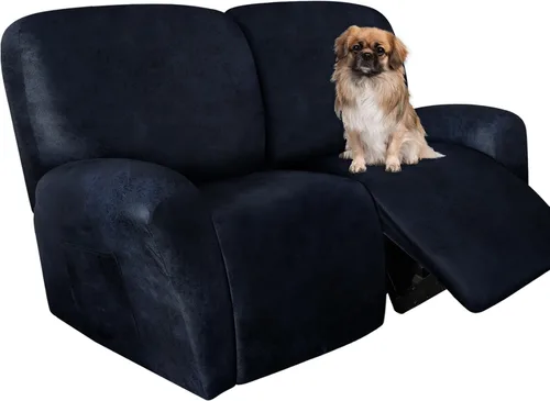 Vista 71 de ANARACHON Fundas para Sillas Reclinables Tipo Cuero, 4 Piezas Funda para Sillón Reclinable Lazy Boy, Protector de Muebles - Funda Suave Lavable