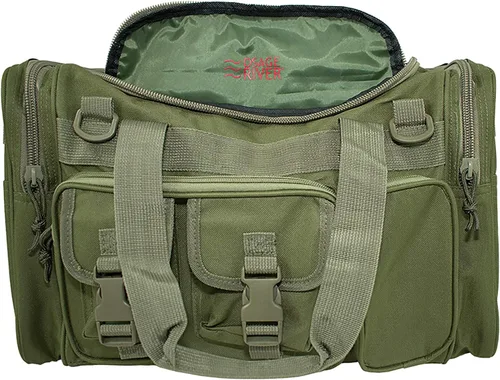 Vista 3 de OSAGE RIVER Tactical Range Bag Duffle, Tactical Bag with Shoulder Strap and Carry Handles, Range Bag for Outdoor Hunting Shooting Range Travel