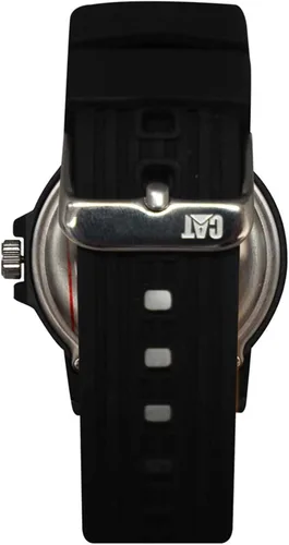Vista 3 de Reloj CAT Groovy para hombre, caja de 1.752in, carcasa de policarbonato, correa de silicona