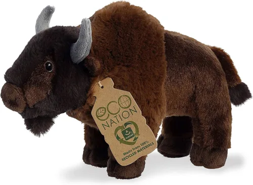 Vista 36 de Aurora® Animal de Peluche Caimán Eco Nation™ Fabricado Responsablemente - Ideal para Aventuras de Juego - Perfecto para Cumpleaños o Simplemente