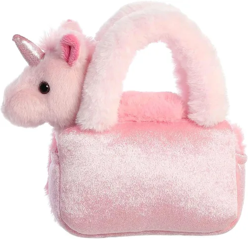 Vista 4 de Aurora - Transportador de mascotas - 6" Rosa Plushy