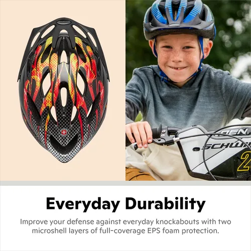 Vista 4 de Schwinn Thrasher - Casco de bicicleta infantil