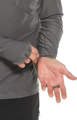 Vista 4 de Coolibar Sudadera con capucha para hombre con protección solar UPF 50+ Andros