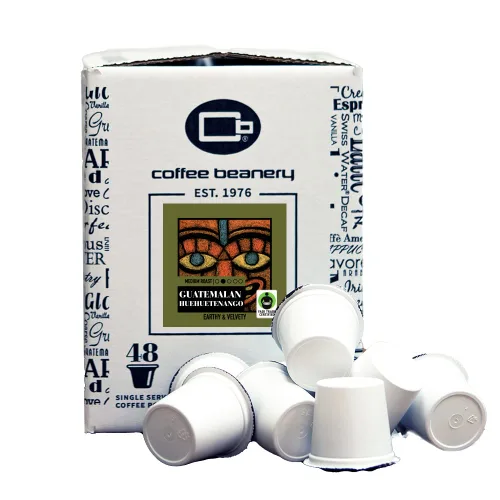 Vista 61 de Cápsulas de café de coco hawaiano de Coffee Beanery 48 unidades a granel, café Arbica tostado medio