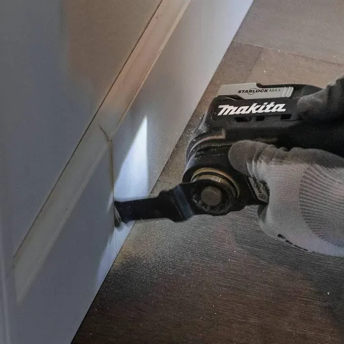 Vista 5 de MAKITA XMT04ZB 18V LXT® Multiherramienta inalámbrica de iones de litio subcompacta sin escobillas StarlockMax®, solo herramienta Solo herramienta
