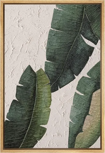 Vista 10 de SIGNWIN Lienzo enmarcado para pared, bosque blanco y negro, pino, ilustraciones de naturaleza silvestre, arte moderno, rústico, decorativo