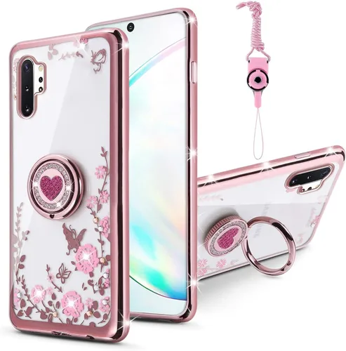 Vista 19 de Funda para Samsung Galaxy S9, Galaxy S9 para mujer, con purpurina, suave, elegante, transparente, TPU de lujo, linda funda protectora con correa