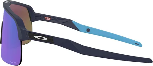 Vista 4 de Oakley Lentes de sol unisex con montura negra mate, lentes Prizm Road, 0.000in