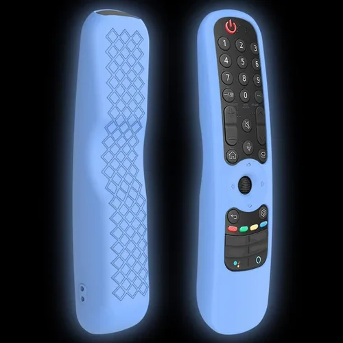 Vista 9 de USTIYA Funda de silicona para LG TV Magic MR24GC/MR23/MR22/MR21 2023 2022 2021, funda protectora de silicona (negro)