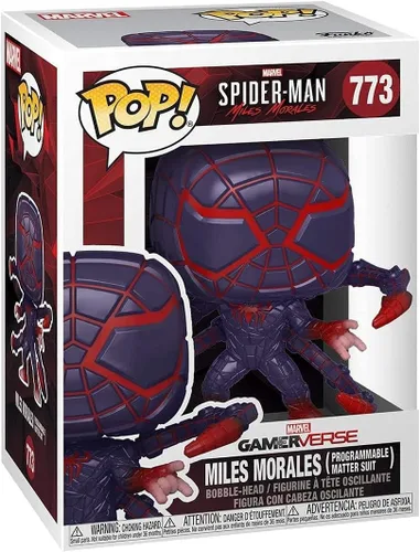 Vista 2 de Funko Pop! Juegos: Marvel's Spider-Man: Miles Morales - Miles Programmable Matter Suit