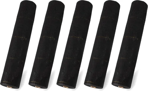 Vista 28 de Dewitt Pro-5 Tela Paisajística Tejida con Barrera contra Malezas, 5 oz, Negro, 3' x 250' - Control de Crecimiento de Servicio Pesado, Cubierta