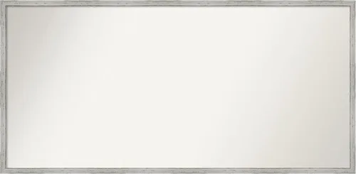 Vista 65 de Amanti Art Espejo de baño blanco para sobre el fregadero, 22 x 45 pulgadas, espejo de tocador rectangular blanco Lucie, marco de madera moderno