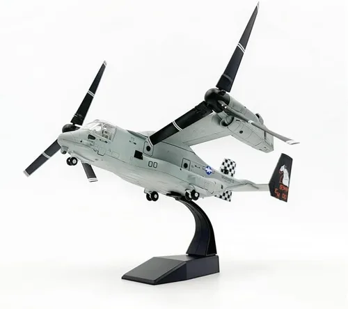 Vista 2 de V-22 Osprey Gray 1/72 Modelo de avión fundido a troquel (mezcla 03)