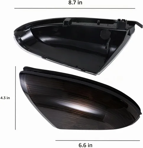 Vista 2 de Repuesto de luz intermitente para espejo izquierdo y derecho del lado del conductor para Dodge Ram 1500 2500 2009 2010 2011 2012 2013 2014 2015 2016