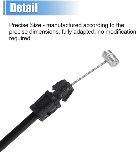 Vista 5 de uxcell Cable de liberación del pestillo del capó para Chevrolet Impala 2006-2013 para Buick LaCrosse 2005-2009 Cable de bloqueo de capó Reemplazar