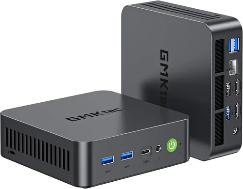 Vista 10 de GMKtec T2S AI Mini PC Intel Ultra X7 358H (Beat 285H /HX370) Arc B390